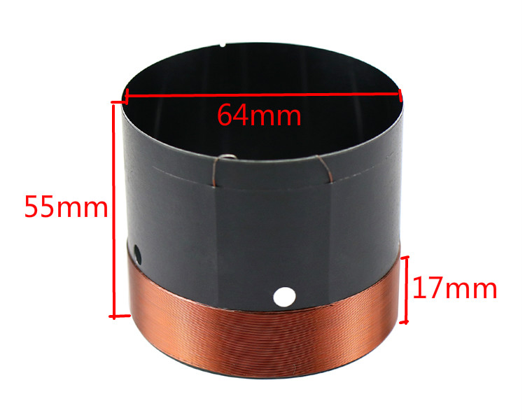 Copper Wire Roll - 2pc Woofer Speaker Bass Voice Coil