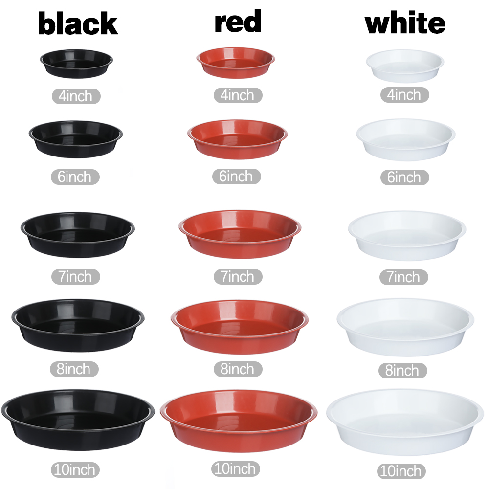 3Pcs Round Shaped Plant Trays  - Drip Tray Saucer recension och pris