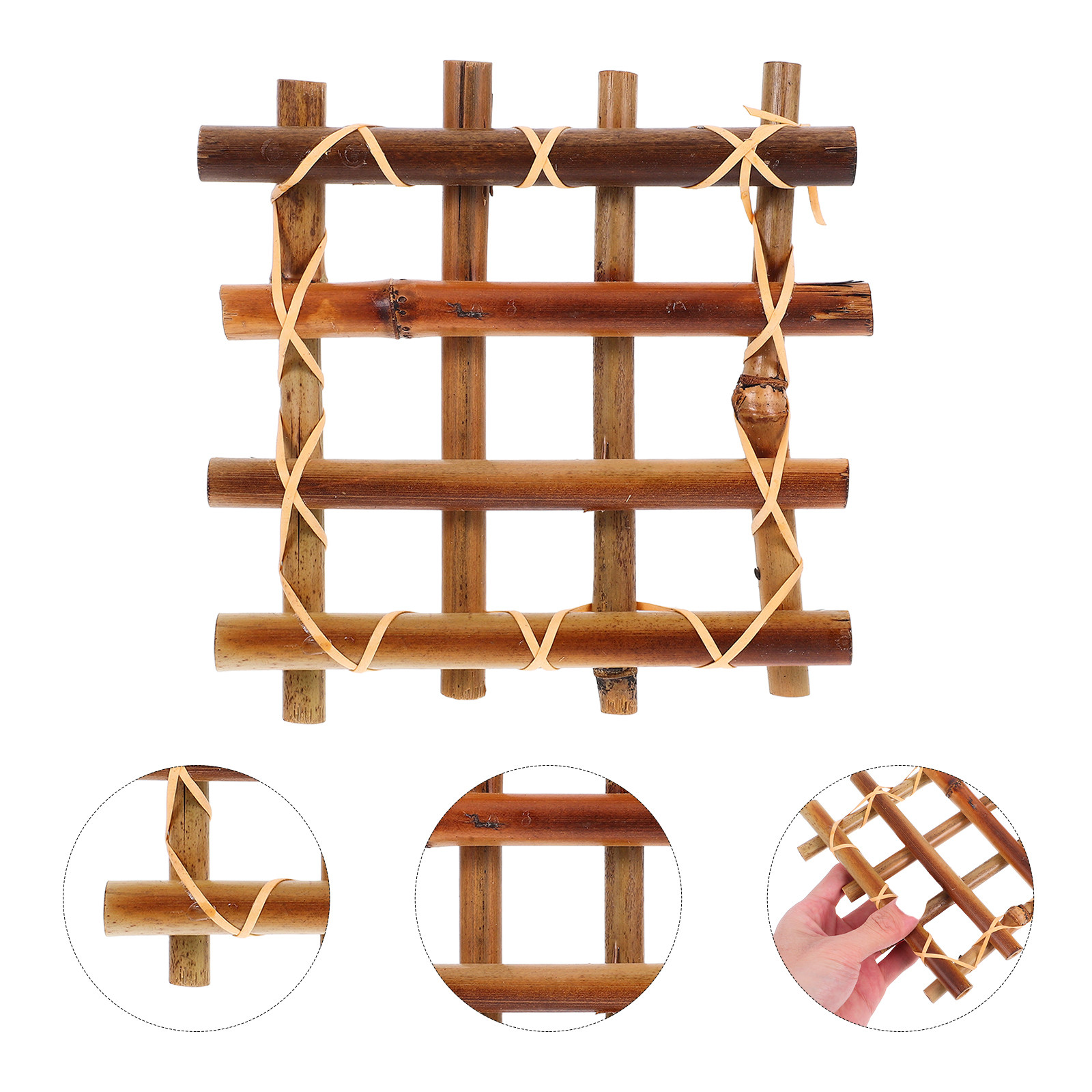 2Pcs Bamboo Fence Miniature Gr - Bonsai Garden Landscape Design recension och pris