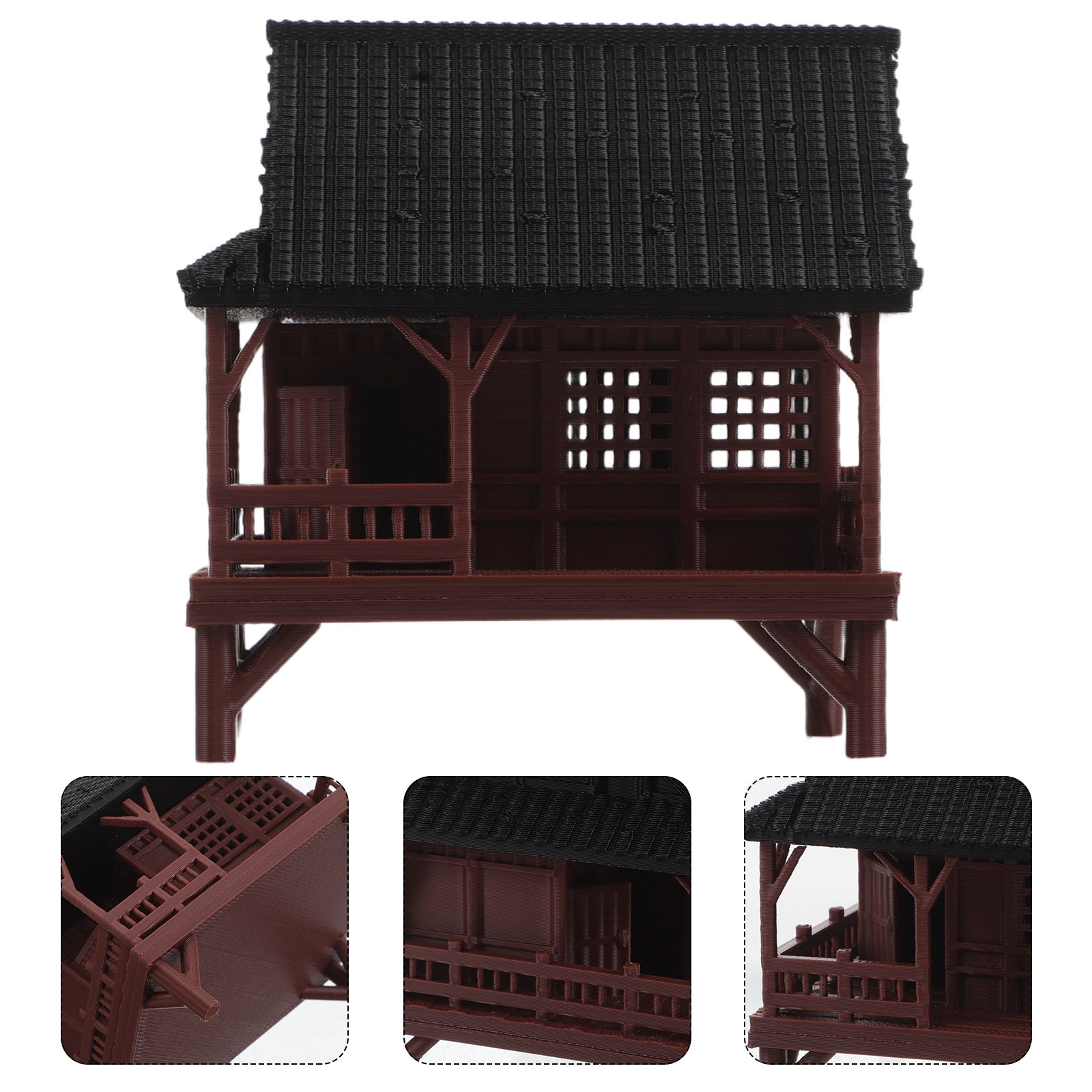 Micro Landscape Pavilion Statu - Bonsai Garden Landscape Design recension och pris