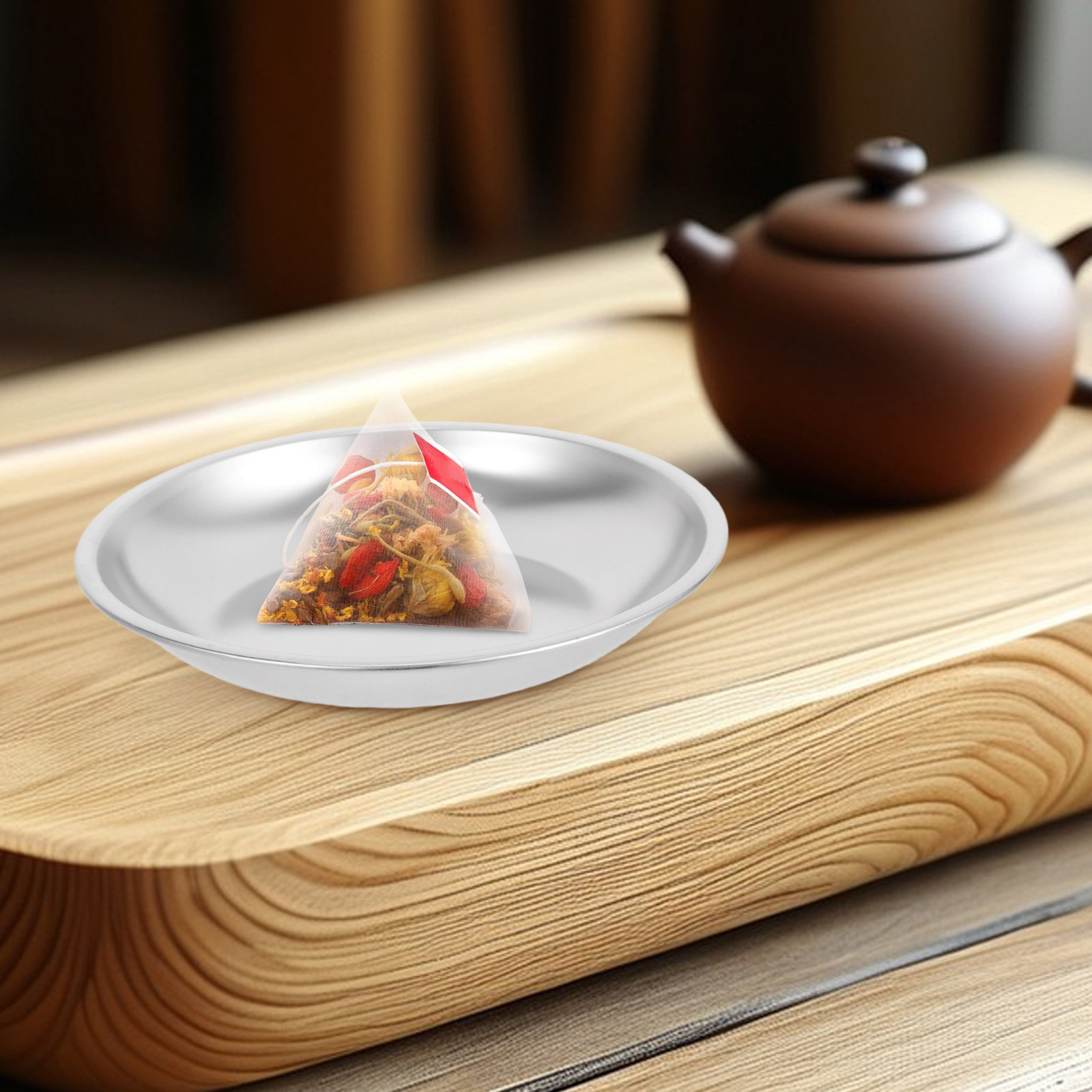 Stainless Steel Tea Bag Saucer - Drip Tray Saucer recension och pris